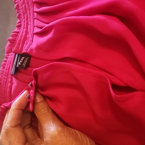 Worthington Fushia Pink Blouse - Picture 4 of 4